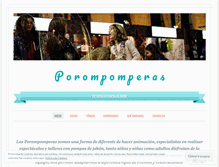Tablet Screenshot of porompomperas.com